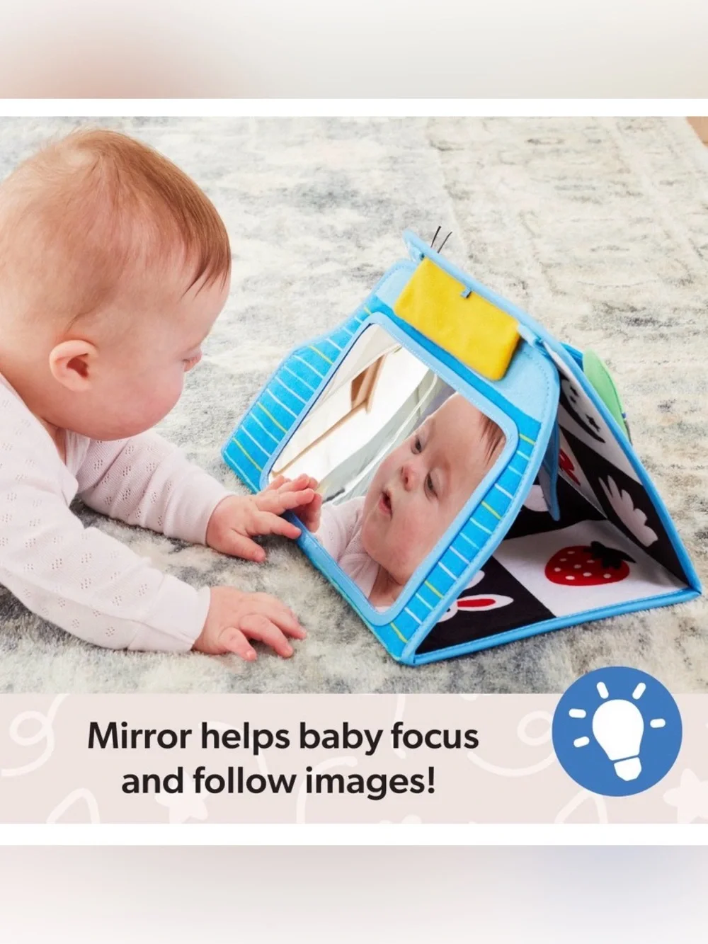 Ms. Rachel Tummy Time Activity Bus Baby Toy- BRAND NEW